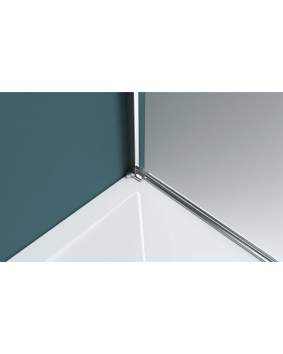 Душевая дверь BelBagno Kraft 80 KRAFT-B-12-60/20-C-Cr-R профиль Хром стекло прозрачное