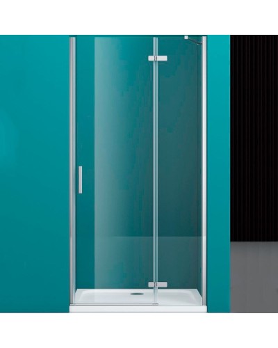 Душевая дверь BelBagno Kraft 100 KRAFT-B-12-60/40-C-Cr-R профиль Хром стекло прозрачное