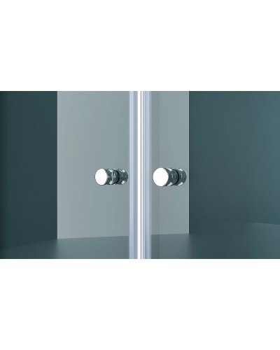 Душевая дверь BelBagno Etna 130 ETNA-B-2-130-C-Cr профиль Хром стекло прозрачное