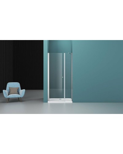 Душевая дверь BelBagno Etna 100 ETNA-B-11-30+70-C-Cr профиль Хром стекло прозрачное