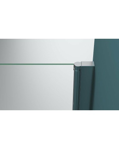 Душевая дверь BelBagno Etna 120 ETNA-B-11-60+60-C-Cr профиль Хром стекло прозрачное