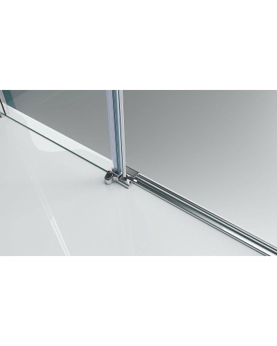 Душевая дверь BelBagno Etna 170 ETNA-B-11-80+90-C-Cr профиль Хром стекло прозрачное