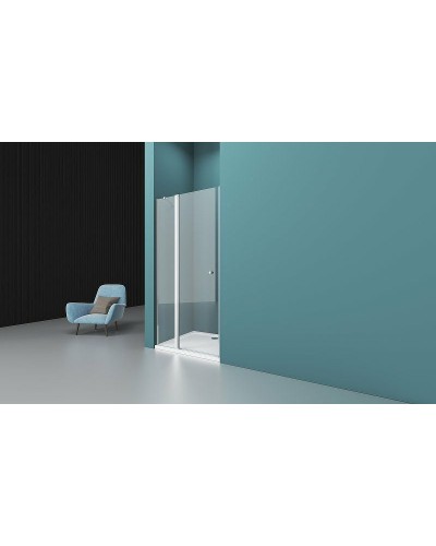 Душевая дверь BelBagno Etna 80 ETNA-B-12-60/20-C-Cr профиль Хром стекло прозрачное