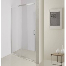 Душевая дверь BelBagno Uno 150 UNO-195-BF-1-150-C-Cr профиль Хром стекло прозрачное