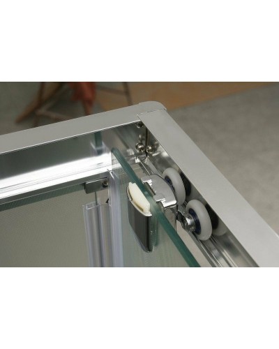 Душевая дверь BelBagno Uno 150 UNO-195-BF-1-150-C-Cr профиль Хром стекло прозрачное