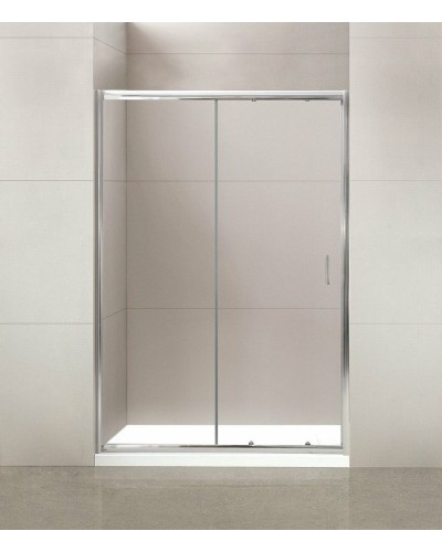 Душевая дверь BelBagno Uno 160 UNO-195-BF-1-160-C-Cr профиль Хром стекло прозрачное