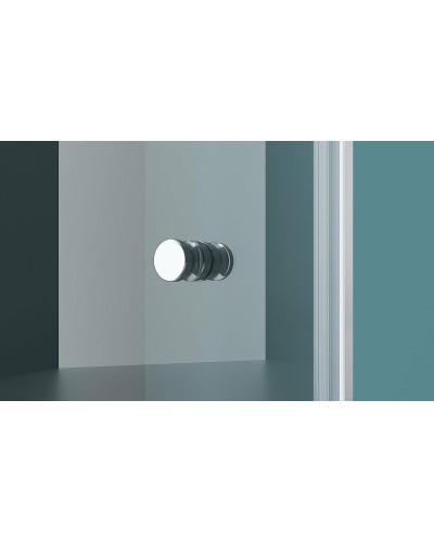 Душевая дверь BelBagno Etna 120 ETNA-B-12-60/60-C-Cr профиль Хром стекло прозрачное