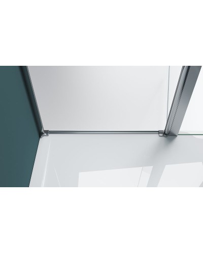 Душевая дверь BelBagno Etna 120 ETNA-B-12-60/60-C-Cr профиль Хром стекло прозрачное