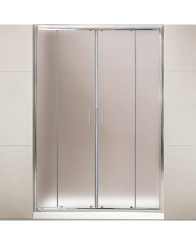 Душевая дверь BelBagno Uno 170 UNO-195-BF-2-170-P-Cr профиль Хром стекло рифленое