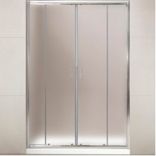 Душевая дверь BelBagno Uno 180 UNO-195-BF-2-180-P-Cr профиль Хром стекло рифленое