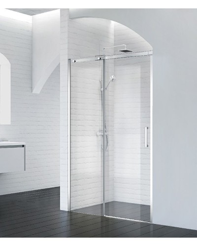 Душевая дверь BelBagno Acqua 150 ACQUA-BF-1-150-C-Cr профиль Хром стекло прозрачное
