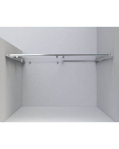 Душевая дверь Vincea Garda 190 VDS-1G2190CH профиль Хром стекло шиншилла