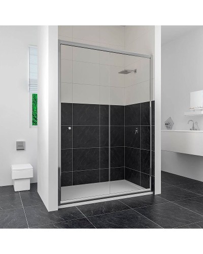 Душевая дверь RGW Classic CL-12 140 04091214-11 профиль Хром стекло прозрачное