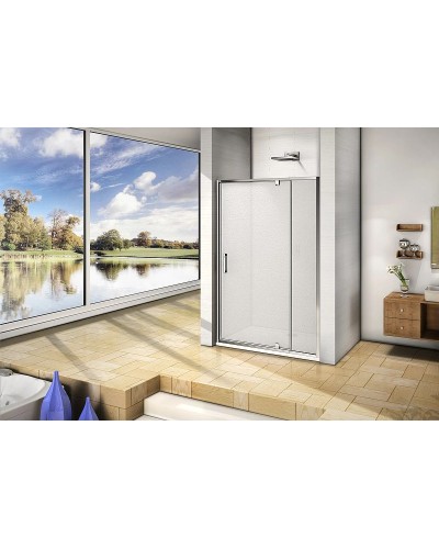 Душевая дверь Good Door Orion WTW-PD-110-G-CH 110 профиль Хром стекло Grape