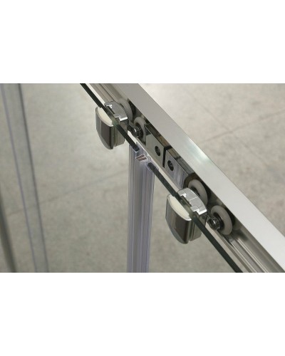 Душевая дверь BelBagno Unique 135 UNIQUE-BF-1-120/135-C-Cr профиль Хром стекло прозрачное