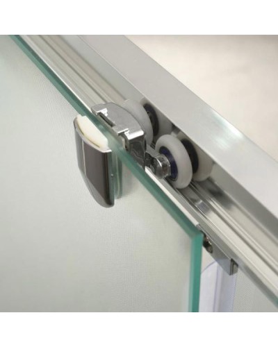 Душевая дверь BelBagno Uno 135 UNO-BF-1-135-C-Cr профиль Хром стекло прозрачное