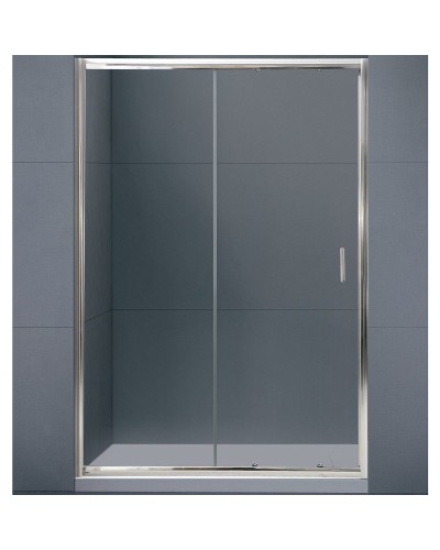 Душевая дверь BelBagno Uno 135 UNO-BF-1-135-C-Cr профиль Хром стекло прозрачное