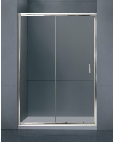 Душевая дверь BelBagno Uno 135 UNO-BF-1-135-C-Cr профиль Хром стекло прозрачное
