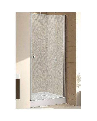 Душевая дверь Cezares Eco 90 ECO-O-B-1-90-P-Cr профиль Хром стекло рифленое