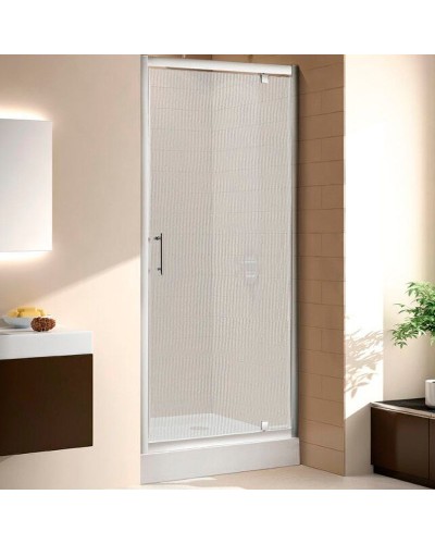 Душевая дверь Cezares Eco 90 ECO-O-BA-1-90-P-Cr профиль Хром стекло рифленое