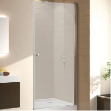 Душевая дверь Cezares Eco 60 ECO-O-B-1-60-P-Cr профиль Хром стекло рифленое