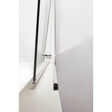 Душевая дверь Cezares Eco 60 ECO-O-B-1-60-P-Cr профиль Хром стекло рифленое