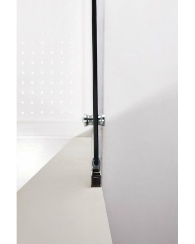 Душевая дверь Cezares Eco 65 ECO-O-B-1-65-P-Cr профиль Хром стекло рифленое