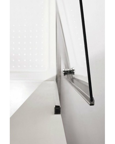 Душевая дверь Cezares Eco 75 ECO-O-B-1-75-P-Cr профиль Хром стекло рифленое