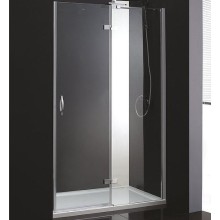 Душевая дверь Cezares Bergamo 90 R BERGAMO-W-B-12-90-C-Cr-R профиль Хром стекло прозрачное