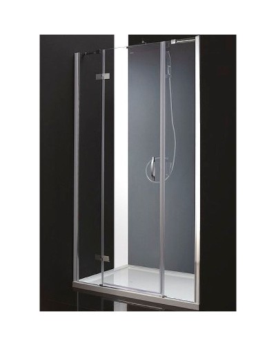 Душевая дверь Cezares Bergamo 175 L BERGAMO-W-B-13-90+60/30-C-Cr-L профиль Хром стекло прозрачное