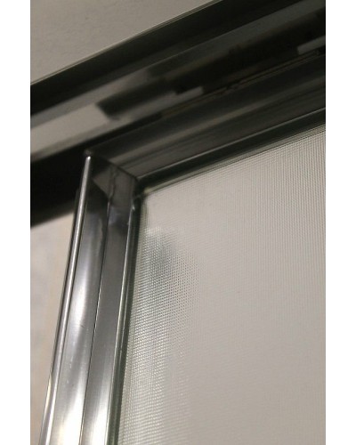 Душевая дверь Cezares Anima 170 ANIMA-W-BF-2-170-P-Cr профиль Хром стекло рифленое