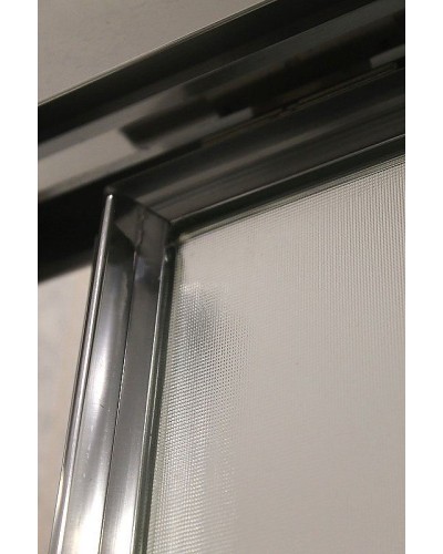 Душевая дверь Cezares Verona 150 L VERONA-W-B-13-30+60/60-P-Cr-L профиль Хром стекло рифленое