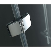 Душевая дверь Cezares Verona 150 L VERONA-W-B-13-30+60/60-P-Cr-L профиль Хром стекло рифленое