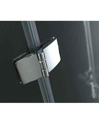 Душевая дверь Cezares Verona 160 L VERONA-W-B-13-40+60/60-P-Cr-L профиль Хром стекло рифленое