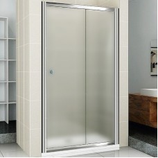 Душевая дверь Cezares Pratico 135 PRATICO-BF-1-135-P-Cr профиль Хром стекло рифленое