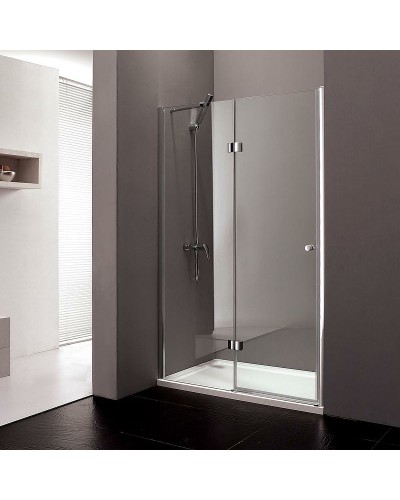 Душевая дверь Cezares Verona 120 L VERONA-W-B-12-120-P-Cr-L профиль Хром стекло рифленое