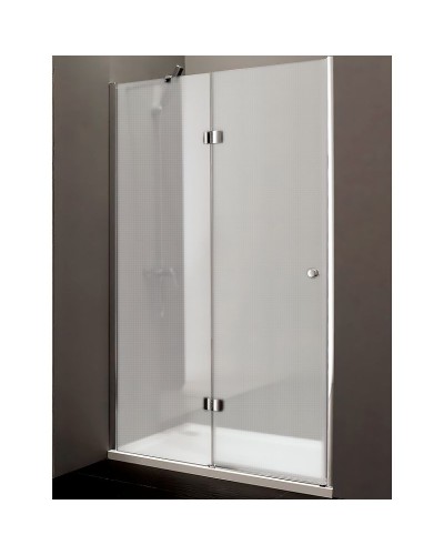 Душевая дверь Cezares Verona 120 L VERONA-W-B-12-120-P-Cr-L профиль Хром стекло рифленое