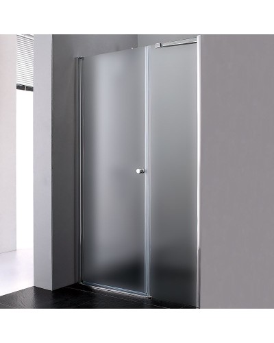 Душевая дверь Cezares Elena 110 L ELENA-W-B-11-40+70-P-Cr-L профиль Хром стекло рифленое