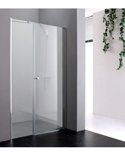 Душевая дверь Cezares Elena 140 R ELENA-W-B-11-60+80-P-Cr-R профиль Хром стекло рифленое