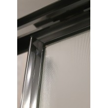 Душевая дверь Cezares Elena 150 R ELENA-W-B-11-60+90-P-Cr-R профиль Хром стекло рифленое