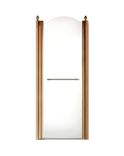 Душевая дверь Migliore Diadema 80 L 22692 профиль Бронза стекло прозрачное