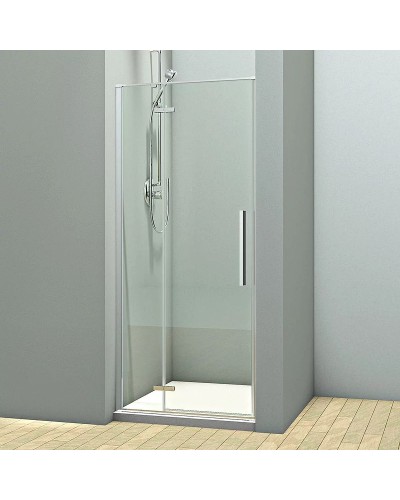 Душевая дверь Veconi Vianno VN-73 120 VN73-120-01-C4 профиль Хром стекло прозрачное