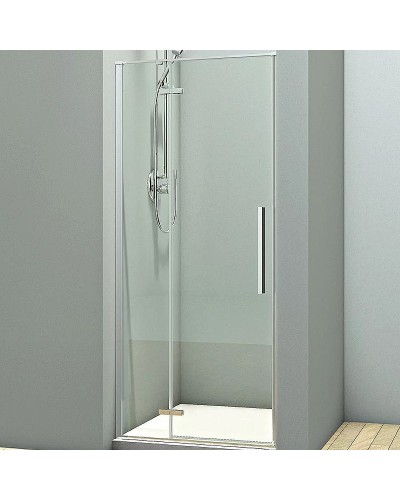 Душевая дверь Veconi Vianno VN-73 120 VN73-120-01-C4 профиль Хром стекло прозрачное