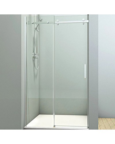 Душевая дверь Veconi Vianno VN-74 120 VN74-120-01-C4 профиль Хром стекло прозрачное