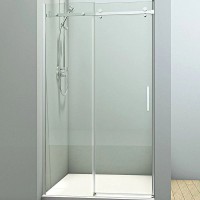 Душевая дверь Veconi Vianno VN-74 130 VN74-130-01-C4 профиль Хром стекло прозрачное