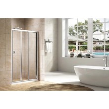 Душевая дверь 150 см Cezares FAMILY-B-BF-3-150-C-Cr прозрачное