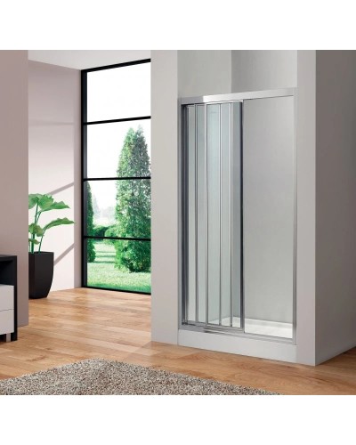 Душевая дверь 170 см Cezares FAMILY-B-BF-3-170-P-Cr текстурное стекло