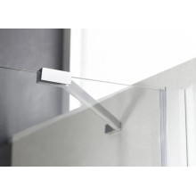 Душевая дверь 90 см Cezares CRYSTAL-S-B-12-90-C-Cr-L прозрачное