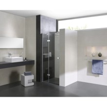 Душевая дверь 120 см Cezares CRYSTAL-S-B-12-120-C-Cr-L прозрачное