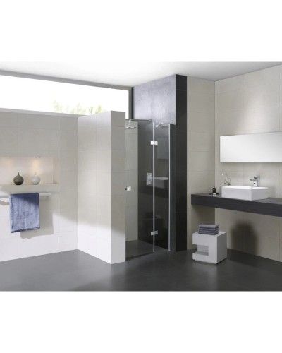 Душевая дверь 120 см Cezares CRYSTAL-S-B-12-120-C-Cr-R прозрачное